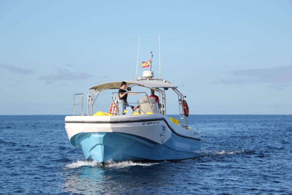 Excursión en el Barco Azul de Tina Excursiones en La Gomera
